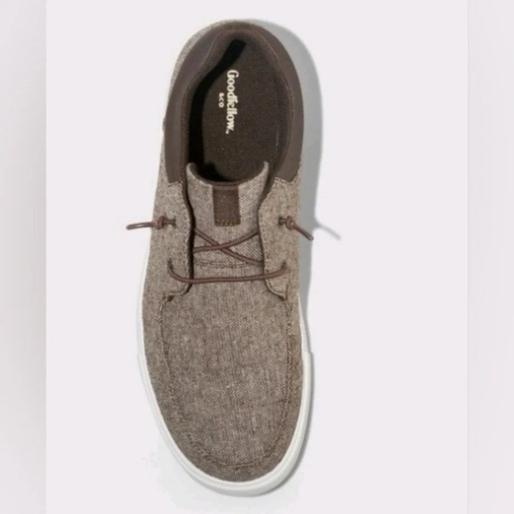 New! Goodfellow & Co Men's -Size 12 Brown Baylor Beach Sneaker Shoe Memory Foam